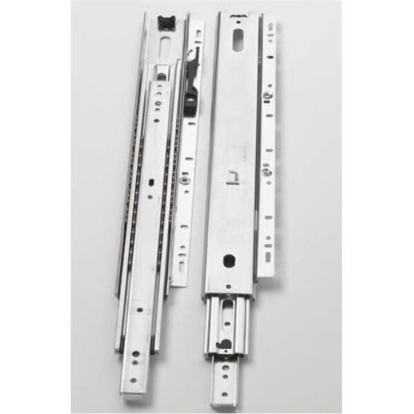Knape & Vogt Knape & Vogt Kv6505 B18 18 In. Over-Travel Box Or File Slide With Quick Disconnect Rail - Zinc KV6505 B18 - main